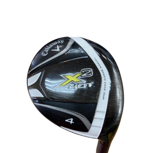 【中古】 キャロウェイ X2 HOT 4W フェアウェイウッド FW X2 HOT(フェアウェイ) (フレックスS) メンズ 男性用 右利き 右用 Cランク ゴルフクラブ