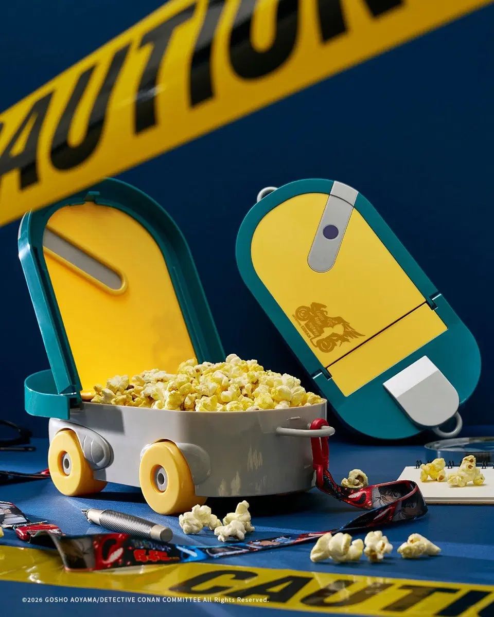 名探偵コナン cgv スケートボード ポップコーンバケット 未開封