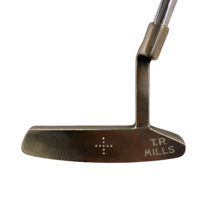 【中古】 T・P ミルズ TOURING PRO MODEL TRADITION(ダークニッケルメッキ) イオミックグリップ 33インチ パター PT スチール (フレックスその他) メンズ 男性用 右利き 右用 Cランク ゴルフクラブ
