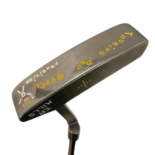 【中古】 T・P ミルズ TOURING PRO MODEL TRADITION(ダークニッケルメッキ) イオミックグリップ 33インチ パター PT スチール (フレックスその他) メンズ 男性用 右利き 右用 Cランク ゴルフクラブパター