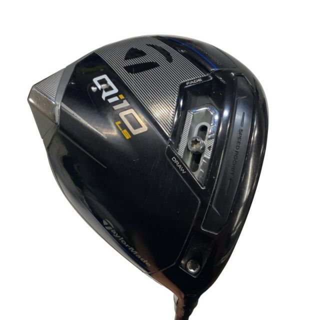 【中古】 テーラーメイド Qi10 LS 9° ドライバー DR 純正特注シャフト (フレックスS) メンズ 男性用 右利き 右用 Cランク ゴルフクラブ