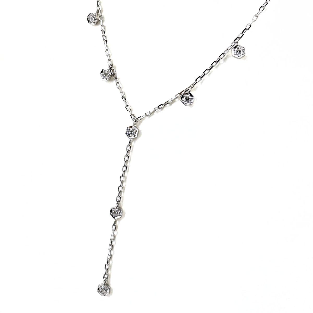 ピアジェ PIAGET マジックガーデンネックレス YG イエローゴールド メレダイヤ ペンダント ネックレス 750 ダイヤモンド レディース 【中古】