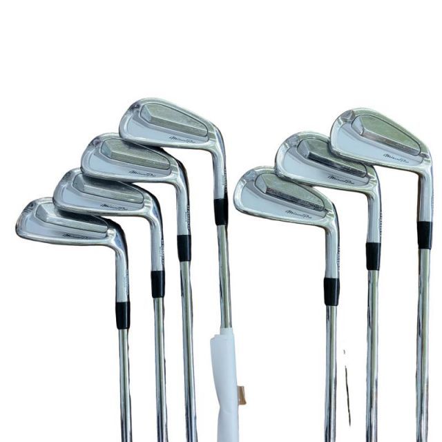 【中古】 ミズノ Mizuno Pro 520 7S アイアンセット IR 純正特注シャフト (フレックスX) メンズ 男性用 右利き 右用 Cランク ゴルフクラブ