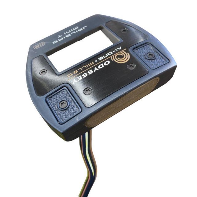 【中古】 オデッセイ Ai-ONE・MILLED JAILBIRD MINI T DB 34インチ パター PT STROKE LAB 90 スチール (フレックスその他) メンズ 男性用 右利き 右用 Cランク ゴルフクラブ
