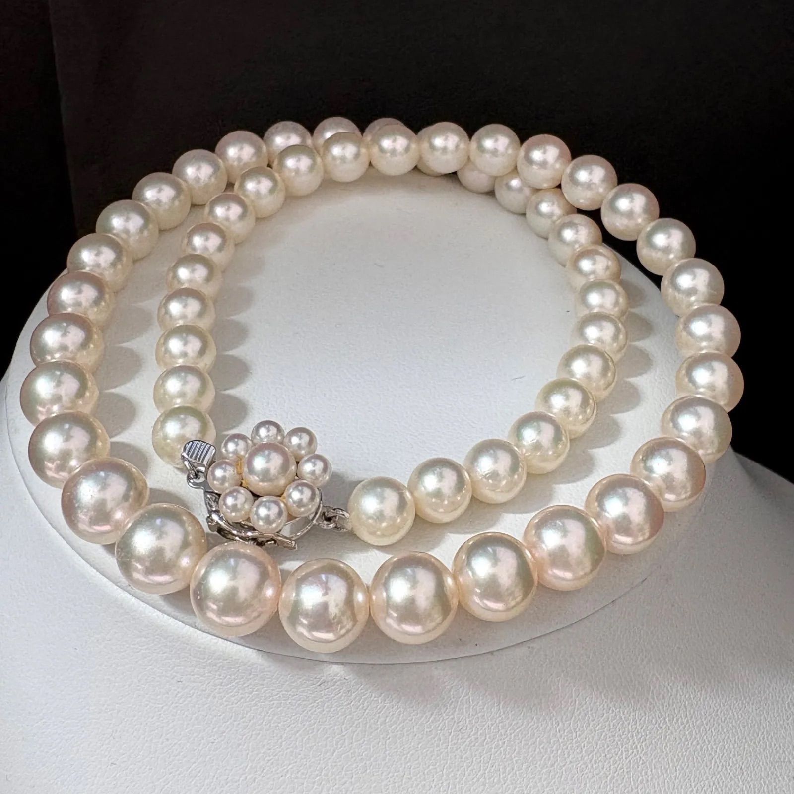 極美品】TASAKI 田崎真珠 アコヤパール ネックレス 6.5-8.4mm 42cm 