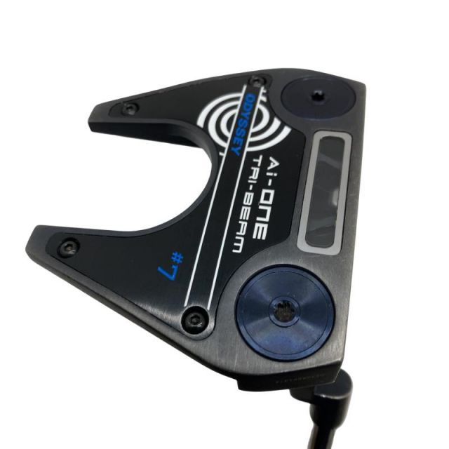 【中古】 オデッセイ Ai-ONE TRI-BEAM #7 34インチ パター PT STROKE LAB 90 スチール (フレックスその他) メンズ 男性用 右利き 右用 Cランク ゴルフクラブ