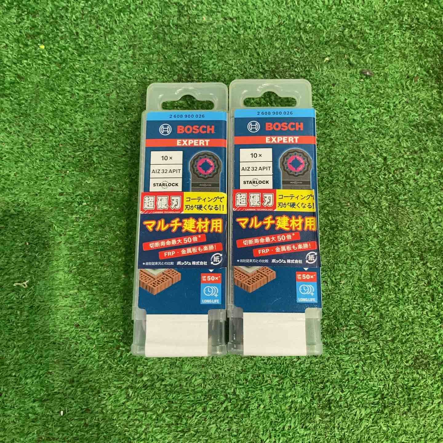 ボッシュ(BOSCH) マルチツールブレードスターロック AIZ32APIT/10 10本入り 2箱【町田店】