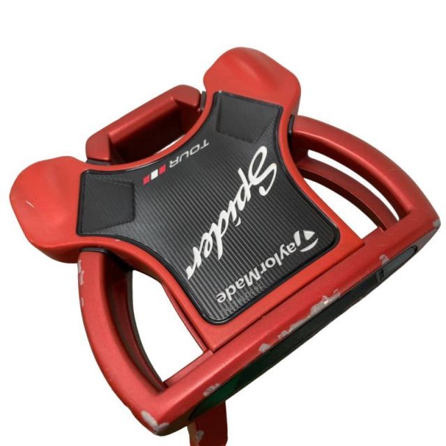 【中古】 テーラーメイド Spider Tour RED 34インチ パター PT スチール (フレックスその他) メンズ 男性用 右利き 右用 Cランク ゴルフクラブ