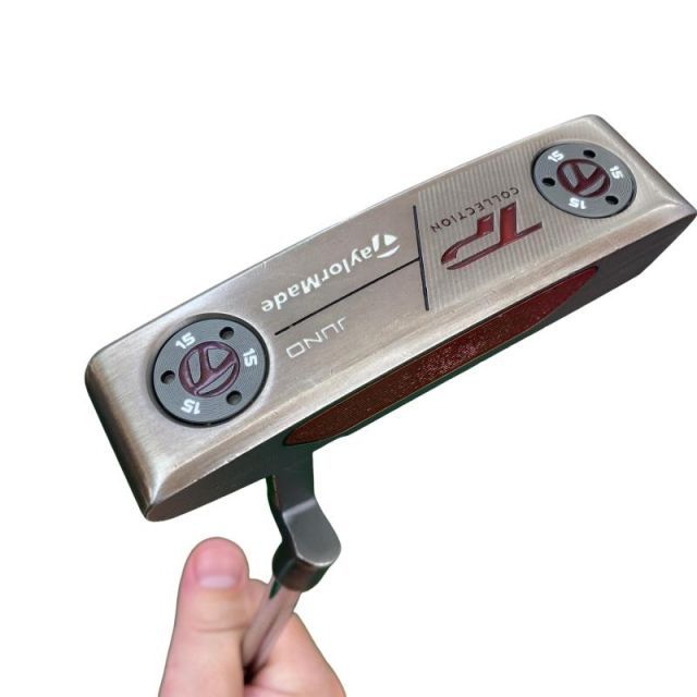 【中古】 テーラーメイド TP COLLECTION JUNO 34インチ USA(スーパーストローク) パター PT スチール (フレックスその他) メンズ 男性用 右利き 右用 Cランク ゴルフクラブ