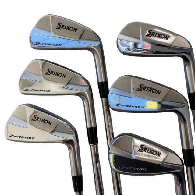 【中古】 ダンロップ SRIXON Z-FORGED II 6S アイアンセット IR リシャフト (フレックスその他) メンズ 男性用 右利き 右用 Cランク ゴルフクラブ