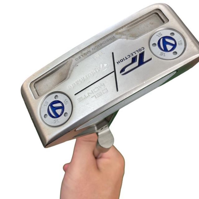 【中古】 テーラーメイド TP COLLECTION HYDRO BLAST DEL MONTE TB1 33インチ パター PT スチール (フレックスその他) メンズ 男性用 右利き 右用 Cランク ゴルフクラブ