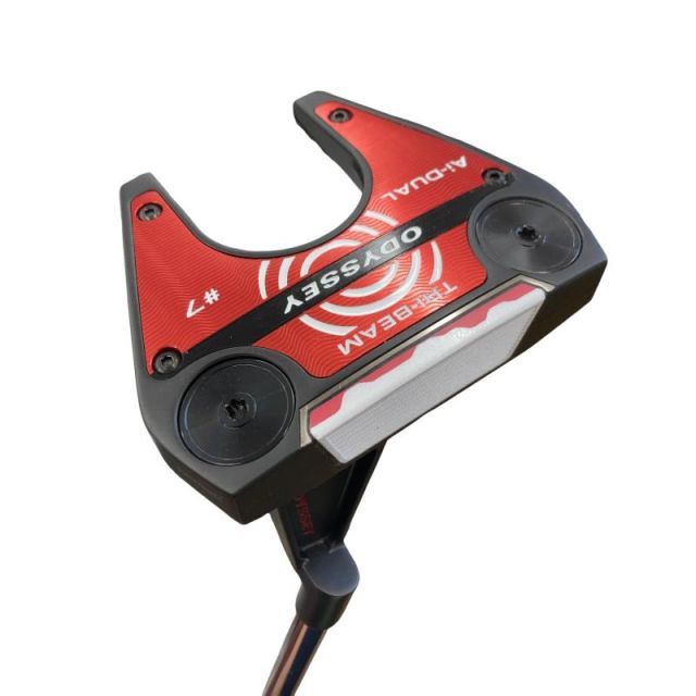 【中古】 オデッセイ Ai-DUAL TRI-BEAM #7 CH 33インチ パター PT STROKE LAB 90 スチール (フレックスその他) メンズ 男性用 右利き 右用 Bランク ゴルフクラブ 27,993円
