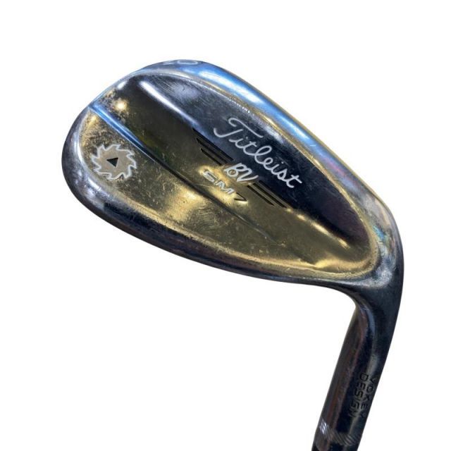 【中古】 タイトリスト VOKEY SPIN MILLED SM7 ブラッシュドスチール 60°/08°M ウェッジ WG Dynamic Gold (フレックスS) メンズ 男性用 右利き 右用 Cランク ゴルフクラブ