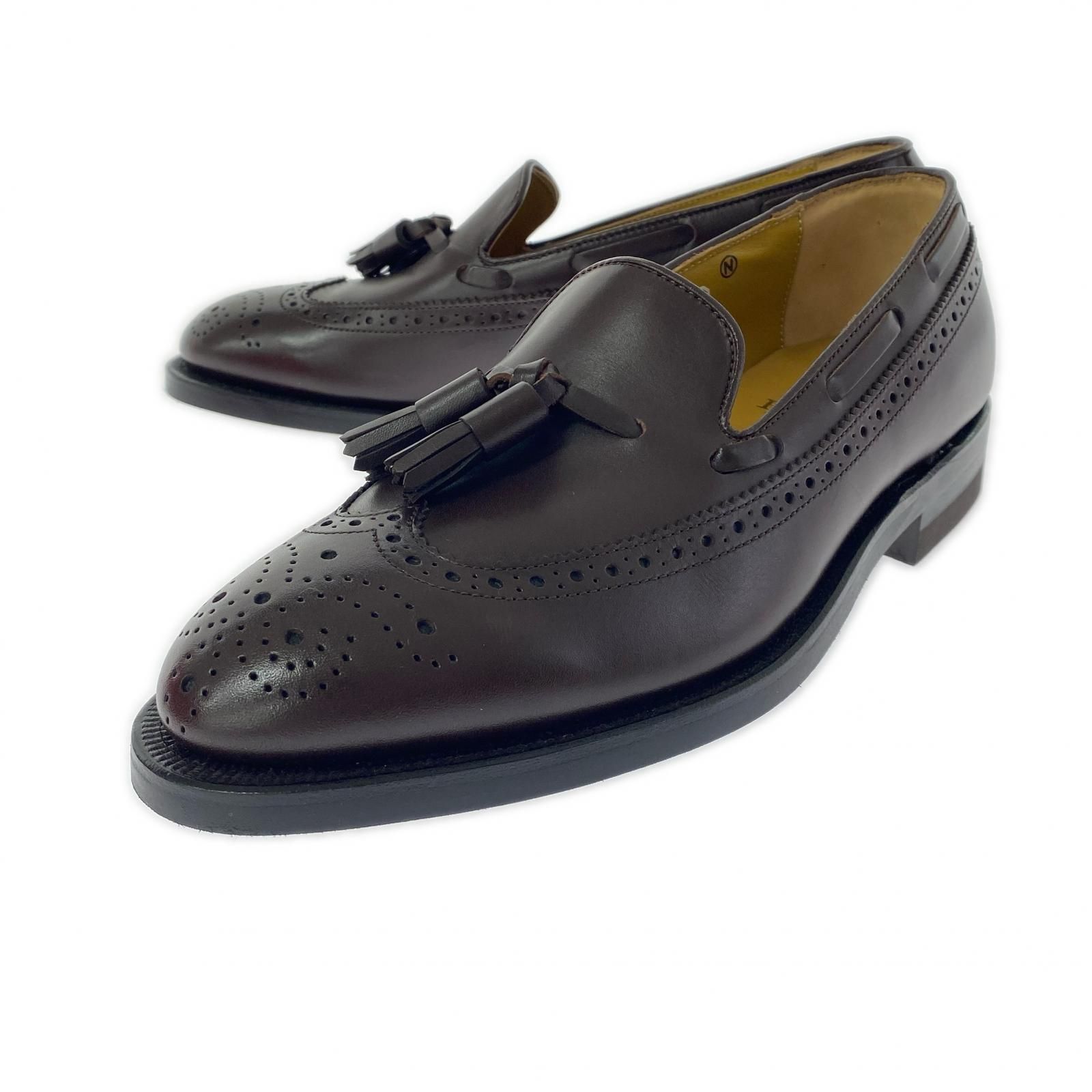 美品 REGAL リーガル タッセル ローファー A8F28/9JEシューズ size24/ブラウン