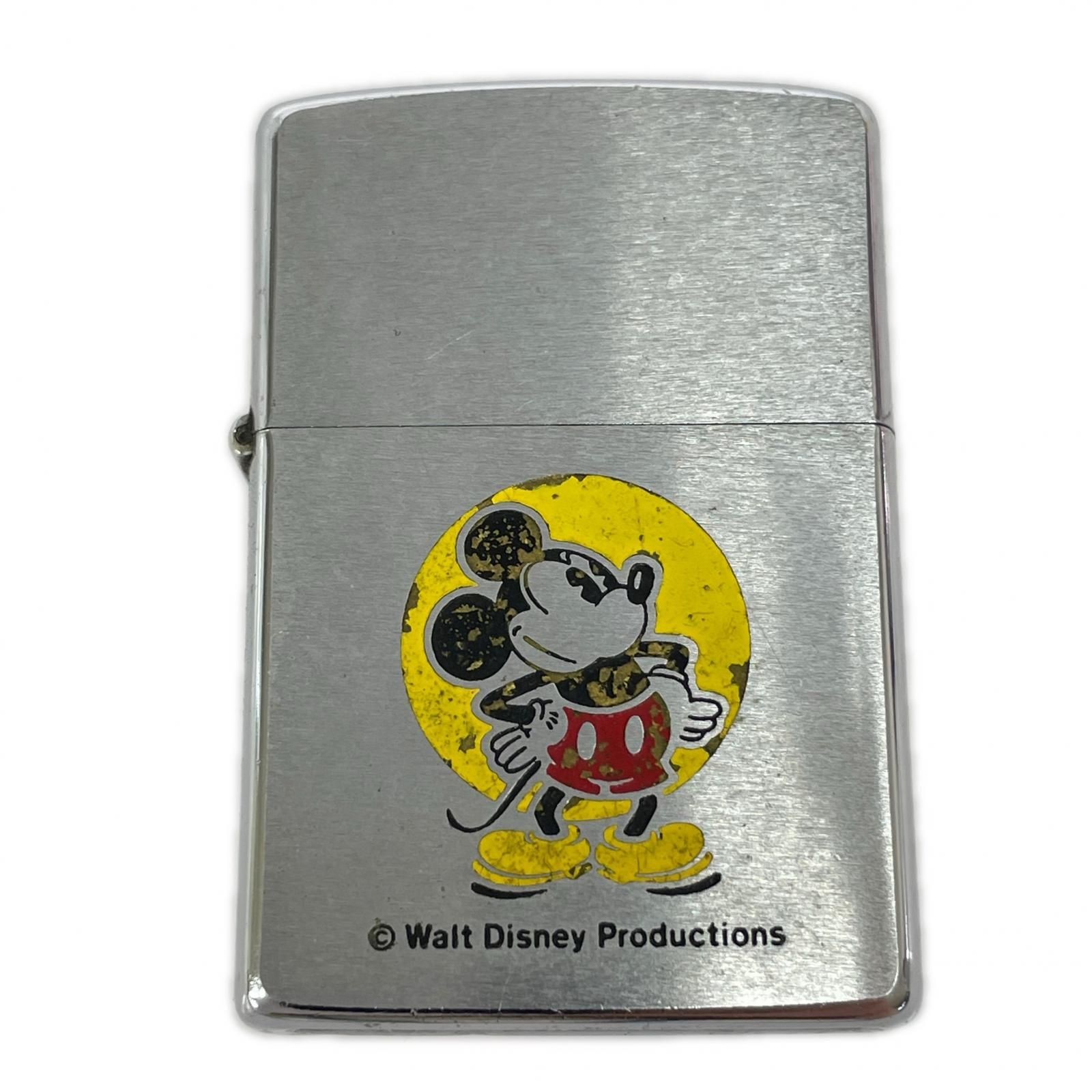 ZIPPO ジッポ ミッキーマウスライター/シルバー