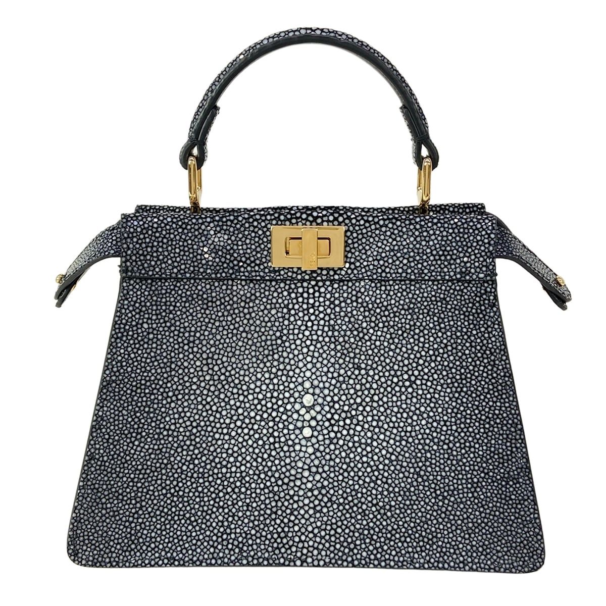 FENDI(フェンディ) ハンドバッグ ピーカブー アイシーユー プチ 8BN335 黒