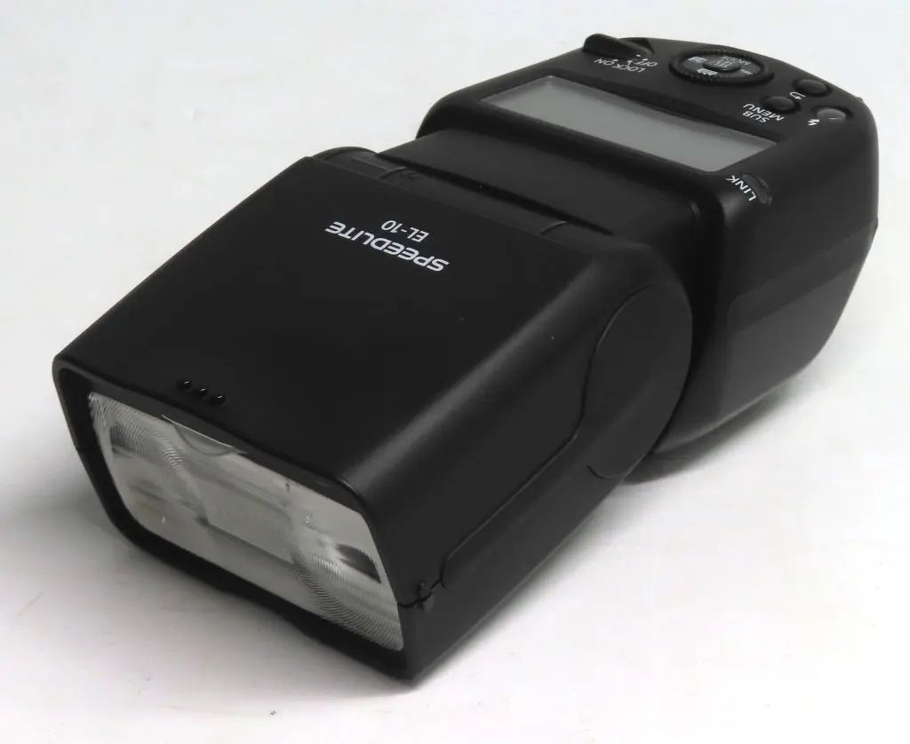 【中古】カメラ Canon ストロボ スピードライト (ブラック) [SPEL-10]