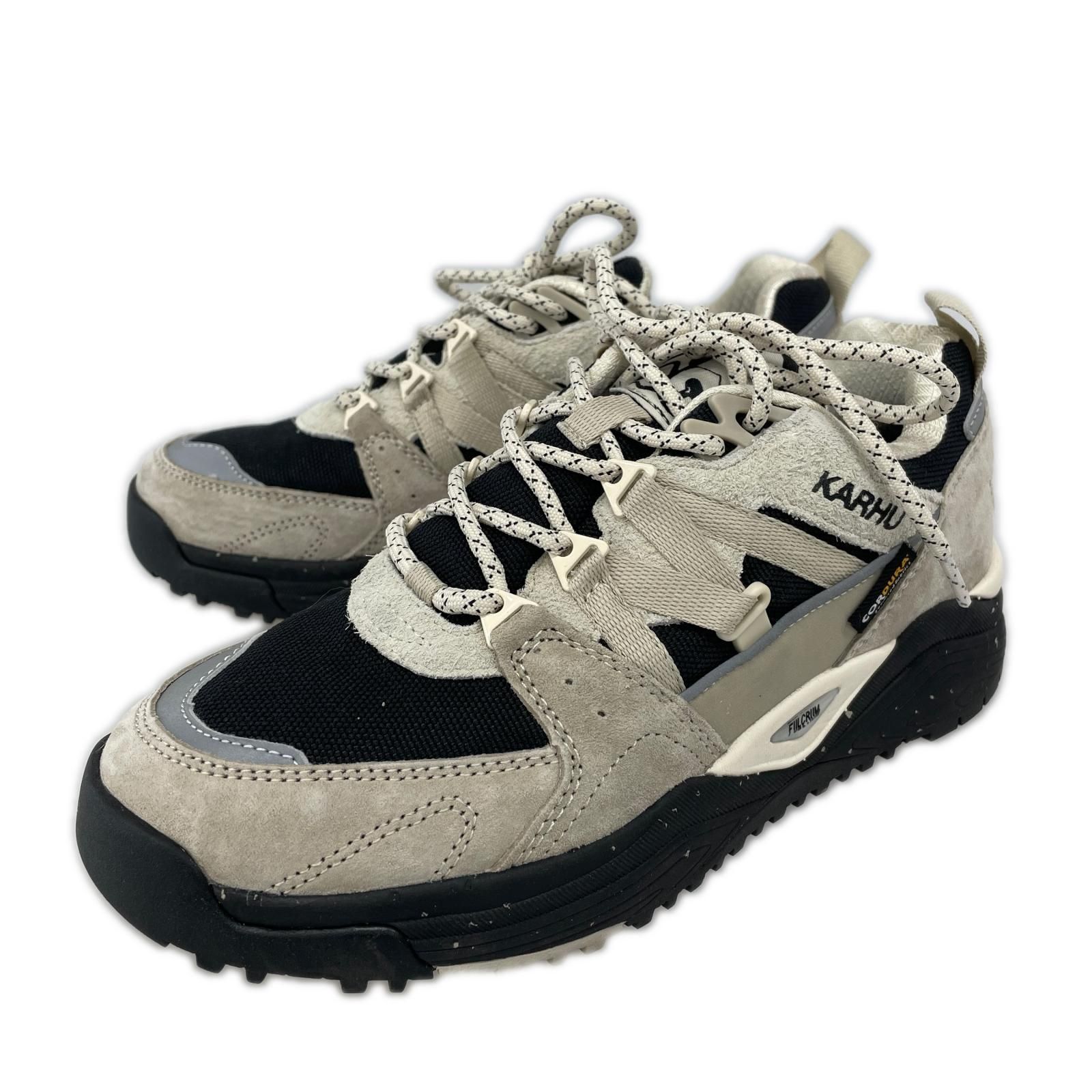 KARHU カルフ FUSION XCスニーカー size238MM/ブラック×グレージュ