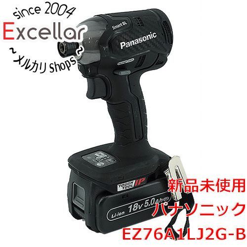 [bn:16] Panasonic　充電式インパクトドライバー EZ76A1LJ2G-B　黒