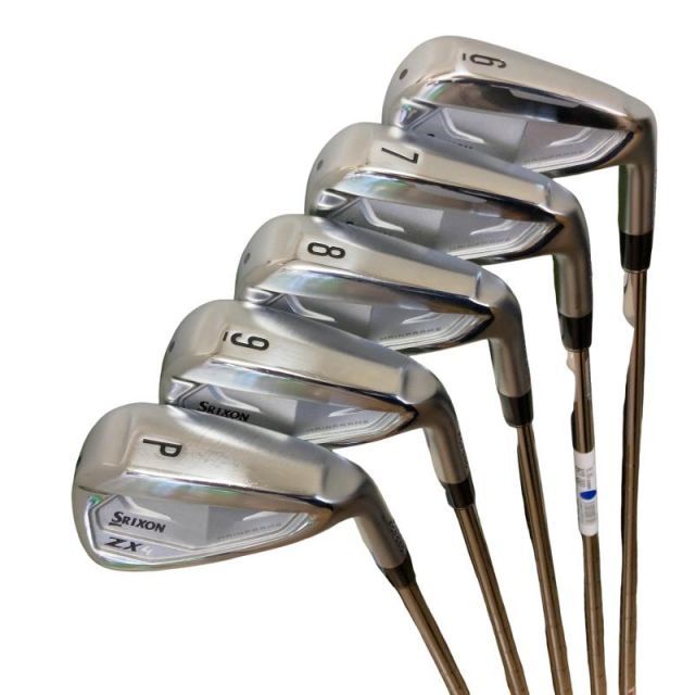 【中古】 ダンロップ SRIXON ZX4 Mk II 6S アイアンセット IR KBS TOUR LITE (フレックスS) メンズ 男性用 右利き 右用 Cランク ゴルフクラブ