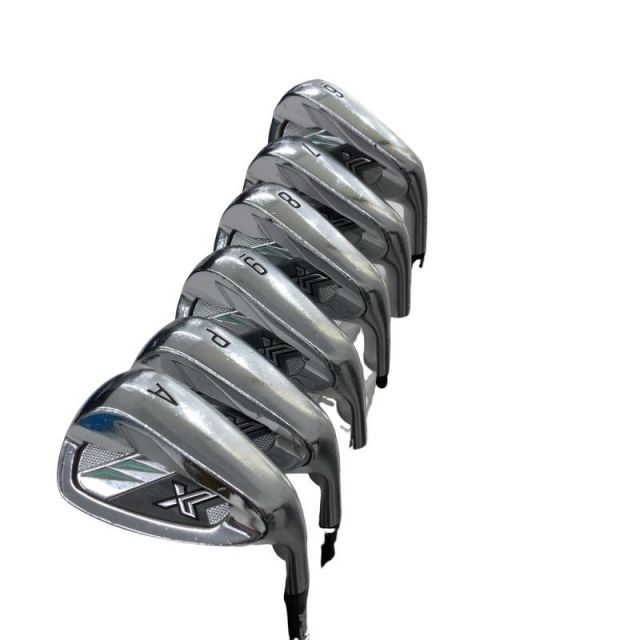 【中古】 ダンロップ XXIO(2022) eks 7S アイアンセット IR Miyazaki AX-2(IR) (フレックスSR) メンズ 男性用 右利き 右用 Cランク ゴルフクラブ