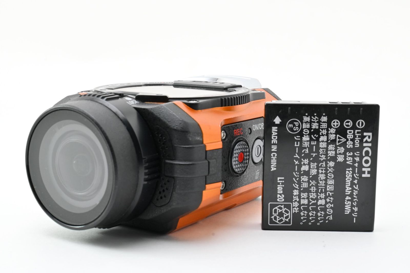 リコー RICOH WG-M1 オレンジ #5604W0833