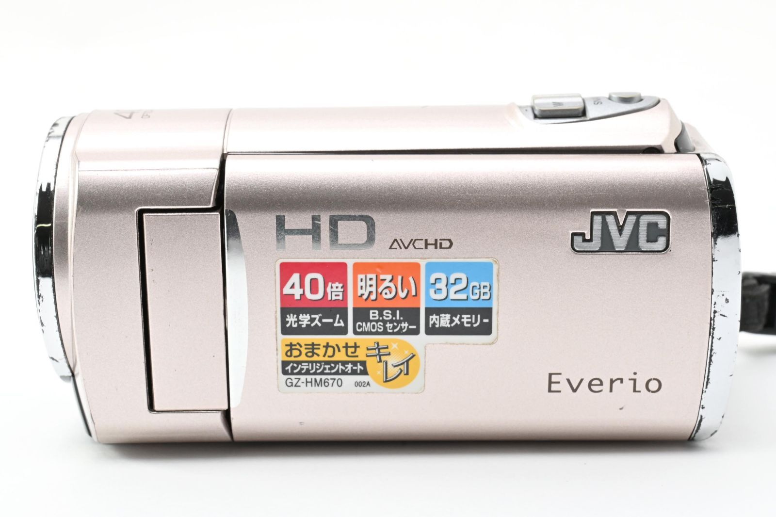 ★良品★ ビクター JVC GZ-HM670 ピンク #5599W0833