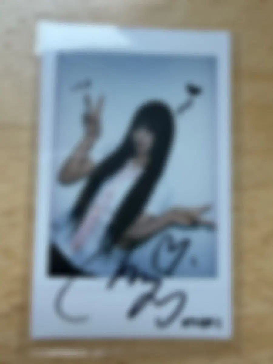 250608 ファンサイン会 リーセンヌ ミナミ サイン入りチェキ サイン入りポラロイド