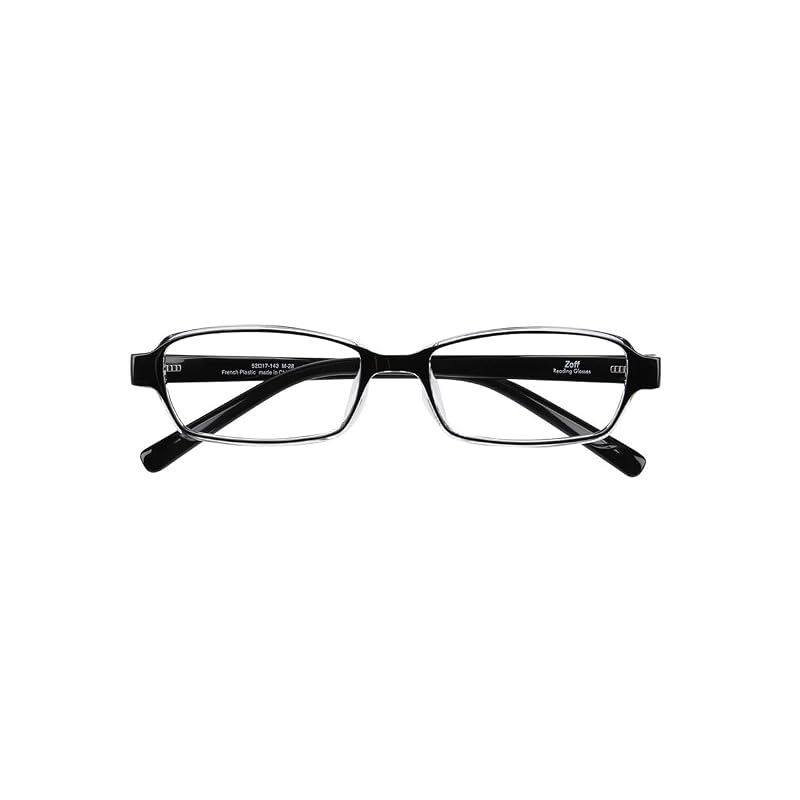 【新品】 [ゾフ] +1.50 スクエア型 軽量 老眼鏡 ズレにくく圧迫感の少ないリーディンググラス （ブラック） 携帯用 シニアグラス 日本 ユニセックス メンズ 男性用 レディース 女性用 おしゃれ (FREE サイズ)Reading Glasses【52