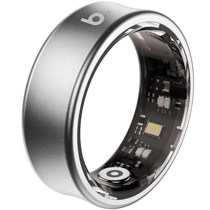 【新品】 b.ring スマートリング G1Sチタンモデル / シルバーUS10号（日本基準21?23号/内周62.5mm）