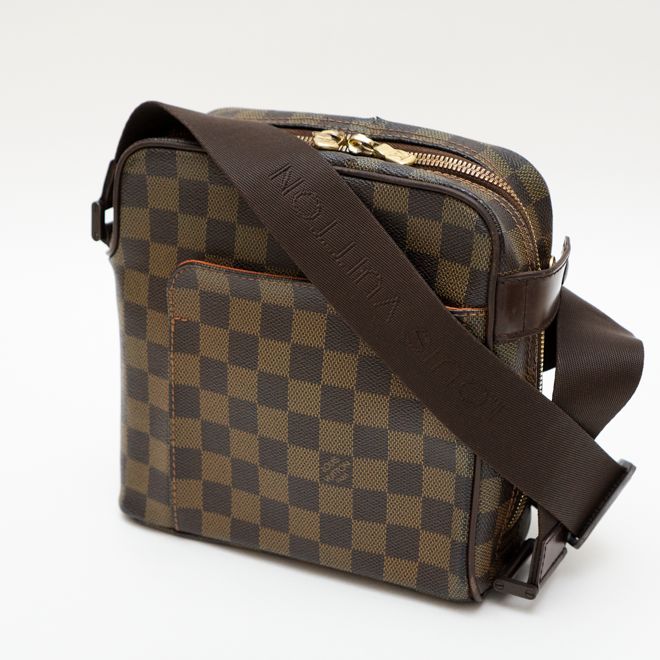 LOUIS VUITTON ルイヴィトン ダミエ エベヌ オラフPM N41442 ショルダーバッグ 斜め掛け メンズ レディース 廃盤 27,820円
