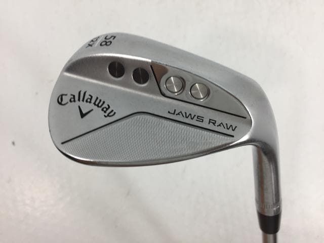 返品OK 【中古ゴルフクラブ】キャロウェイ JAWS RAW ウェッジ クロム 58X-12 (日本仕様) 2022 NSプロ 950GH neo SW