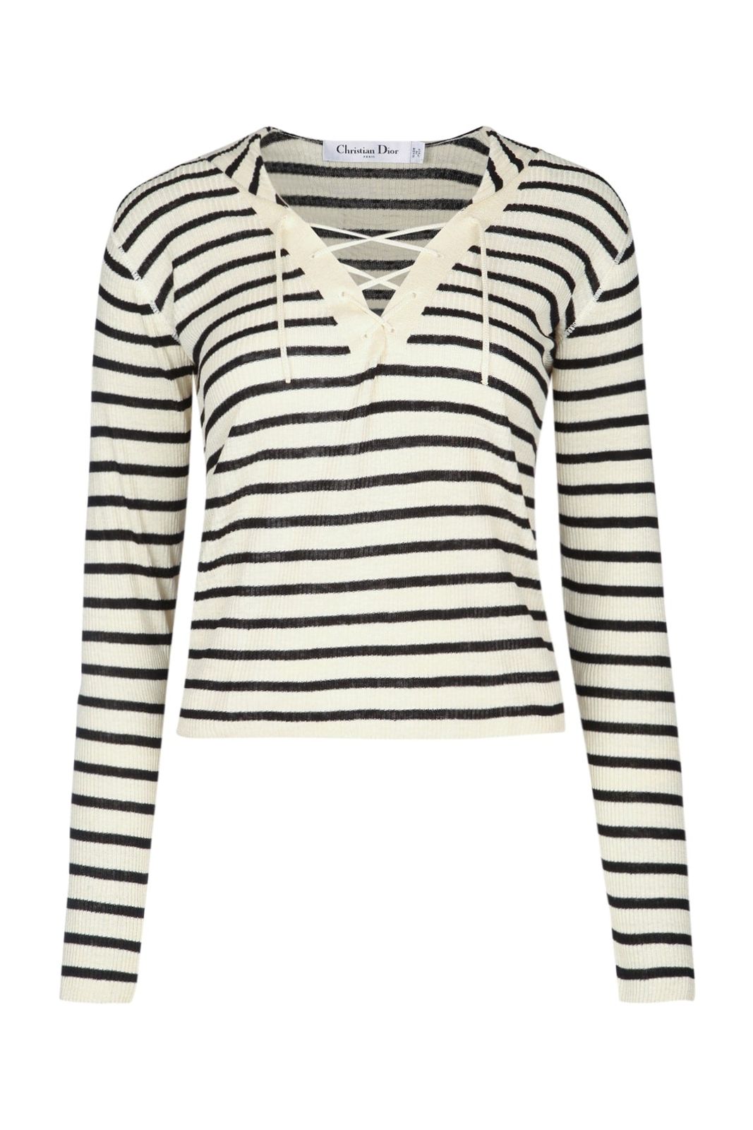 CHRISTIAN DIOR Christian Dior Maglia mariniere lace up 125,800円