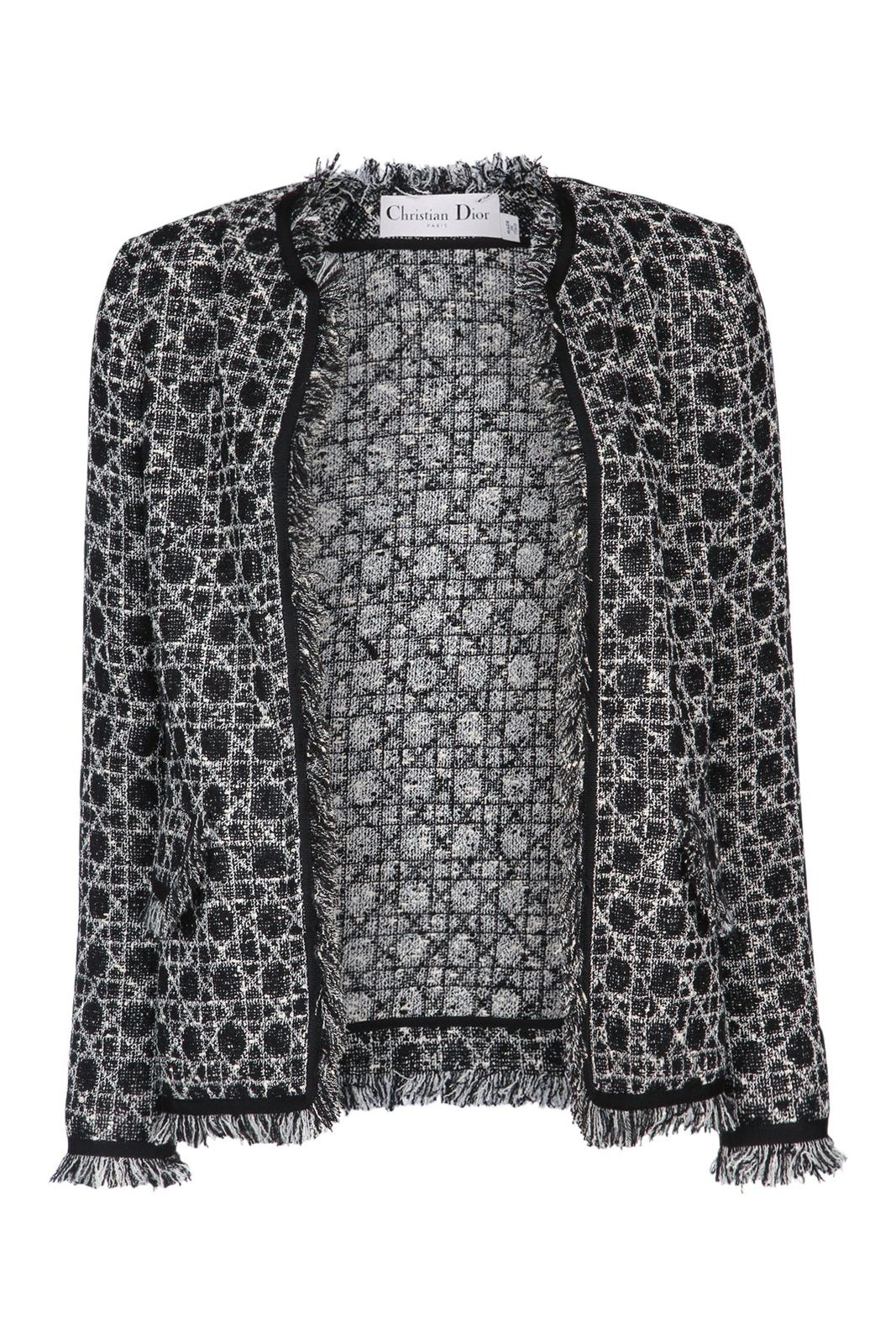 CHRISTIAN DIOR Christian Dior New very light cannage fringe detail