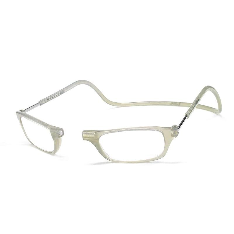 【新品】 [CliC] (クリックリーダー) Readers 老眼鏡 (アイスバーグ, US +2.50-(FREEサイズ))