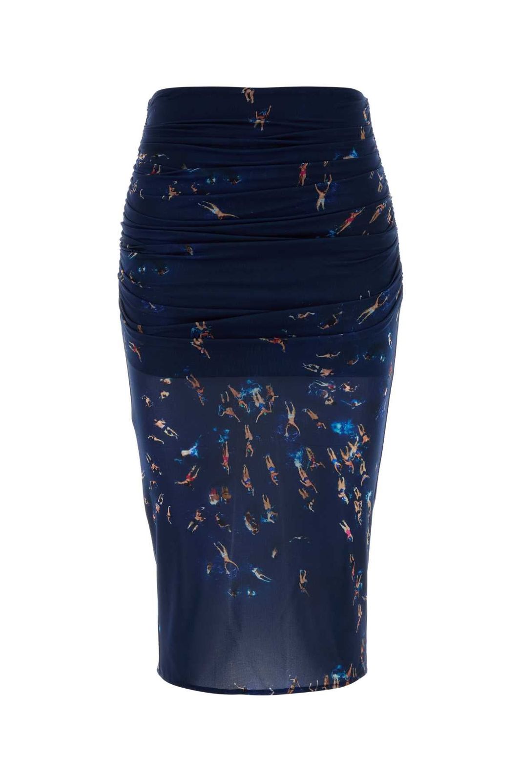 BLUMARINE Blumarine 2g290a print jersey skirt