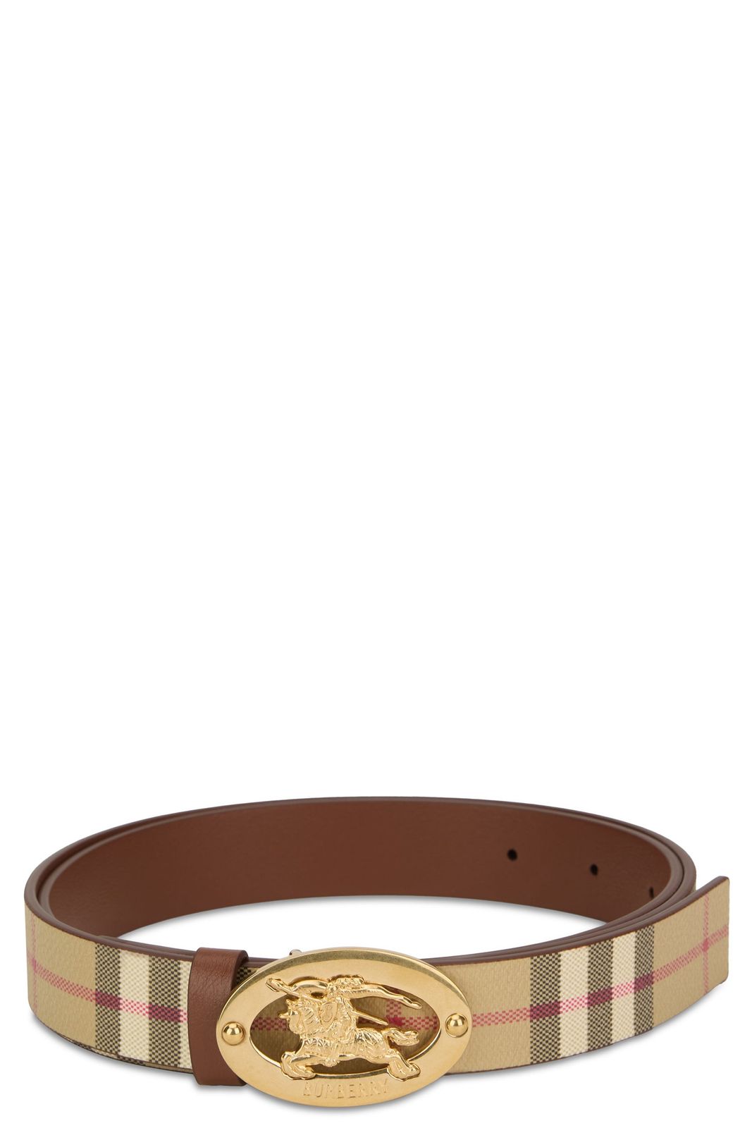 Burberry Burberry Belt with golden buckle