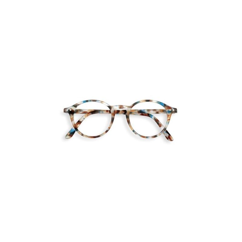 【新品】 [イジピジ] スクリーン リーディンググラス PCメガネ ＃D BLUE TORTOISE ボストン (+3.0)