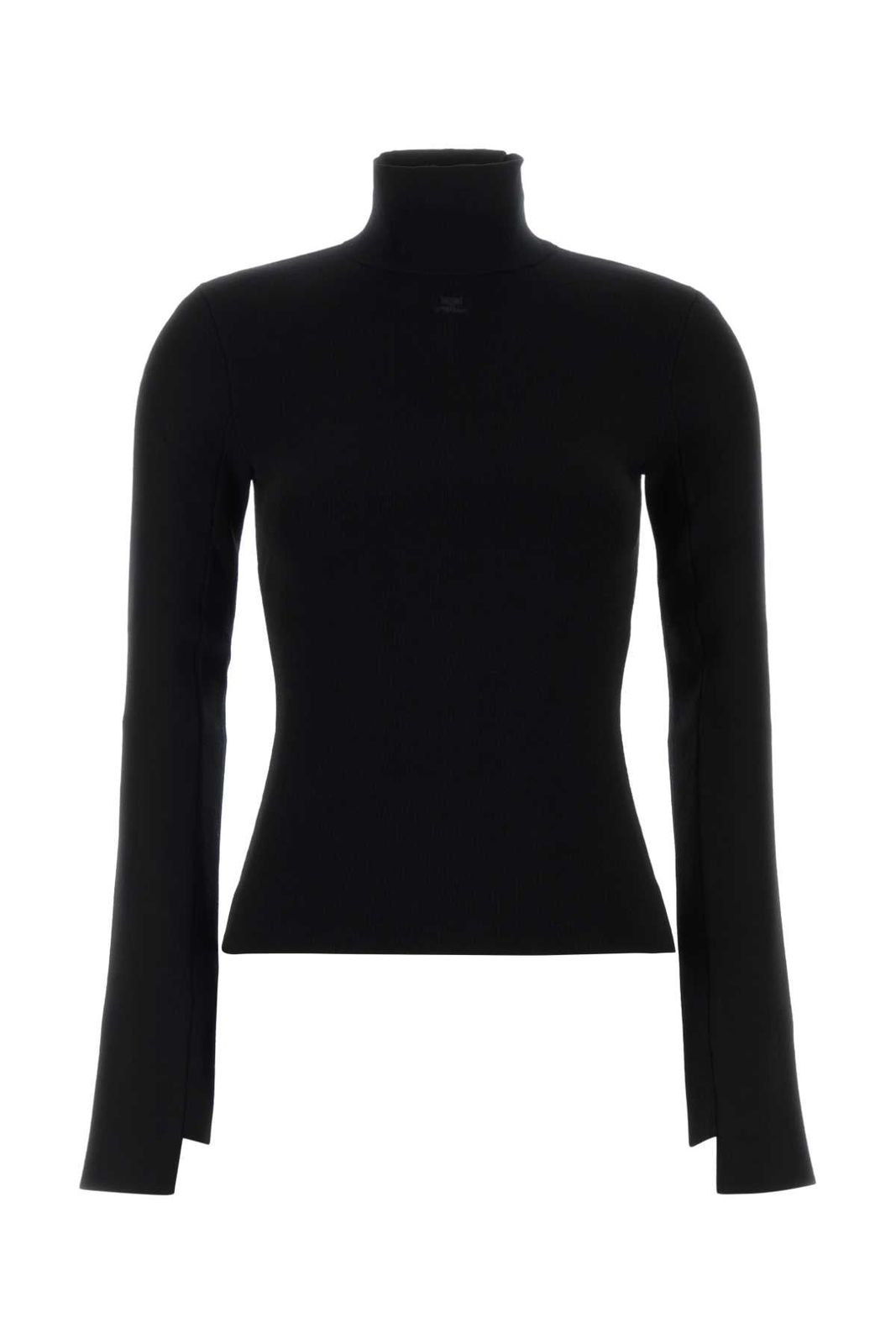 COURREGES Courreges Interlock mockneck sweater