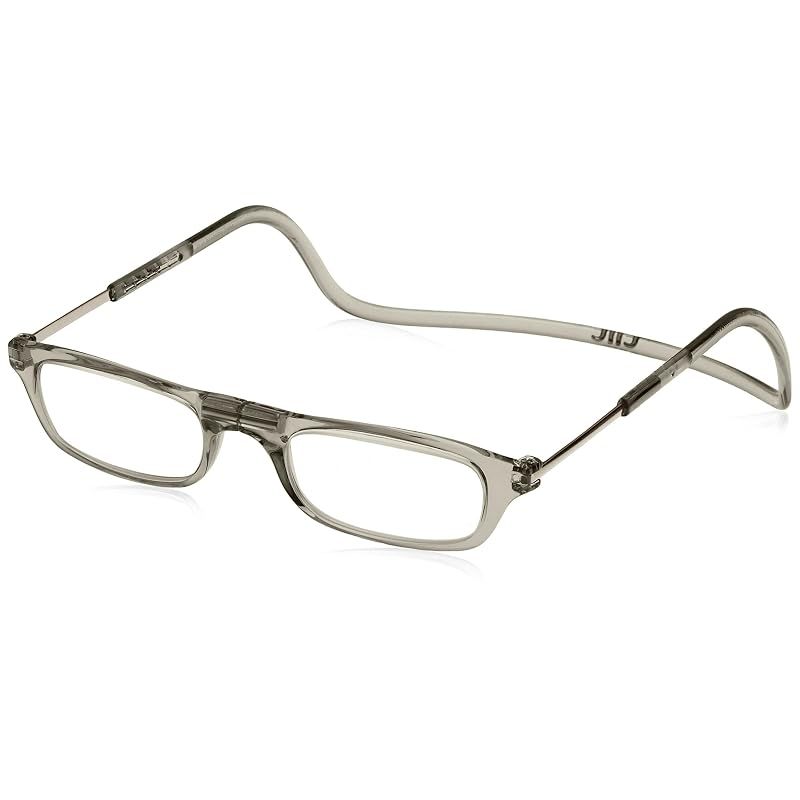 【新品】 (クリックリーダー)Clic Readers 老眼鏡・リーディンググラス クリアグレー +2.50 老眼 8,229円