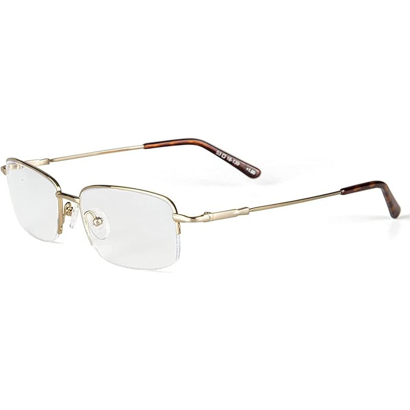 【新品】 [CEETOL] 老眼鏡 おしゃれ メンズ 遠近両用 累進多焦点 リーディンググラス ブルーライトカット UVカット パソコン用 運転用 スマホ用 PC用 携帯用 40代 50代 60代 プレゼント (度数+3.0, Gold)