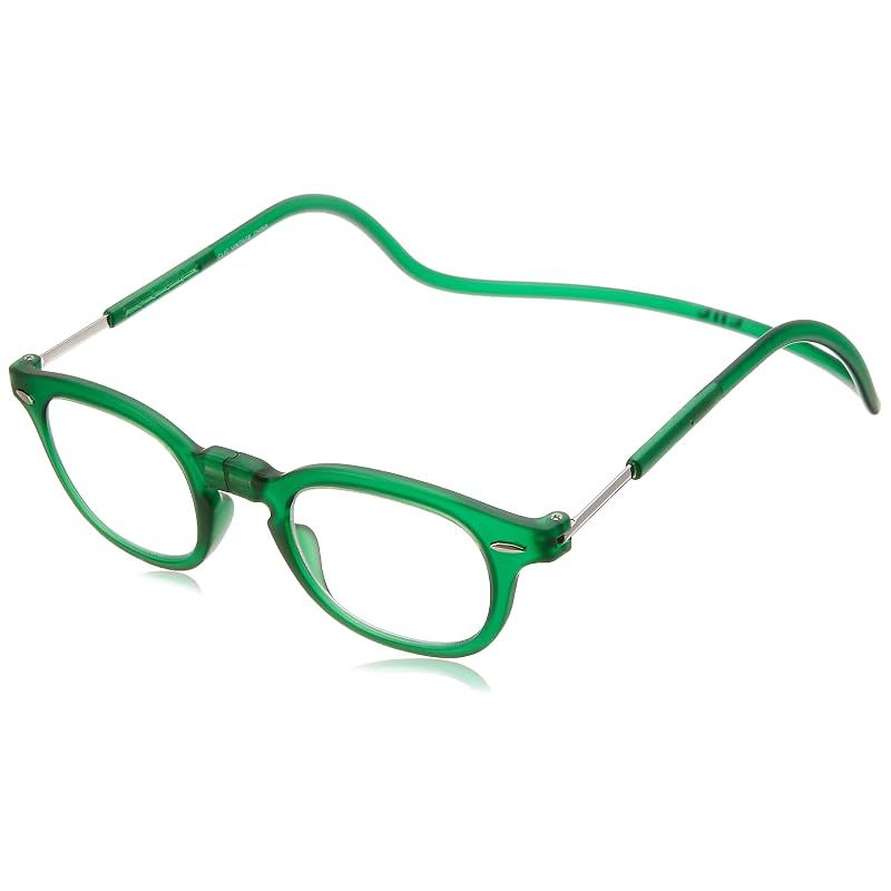 【新品】 (クリックヴィンテージ)Clic Vintage 老眼鏡・リーディンググラス VEG エメラルドグリーン +3.00