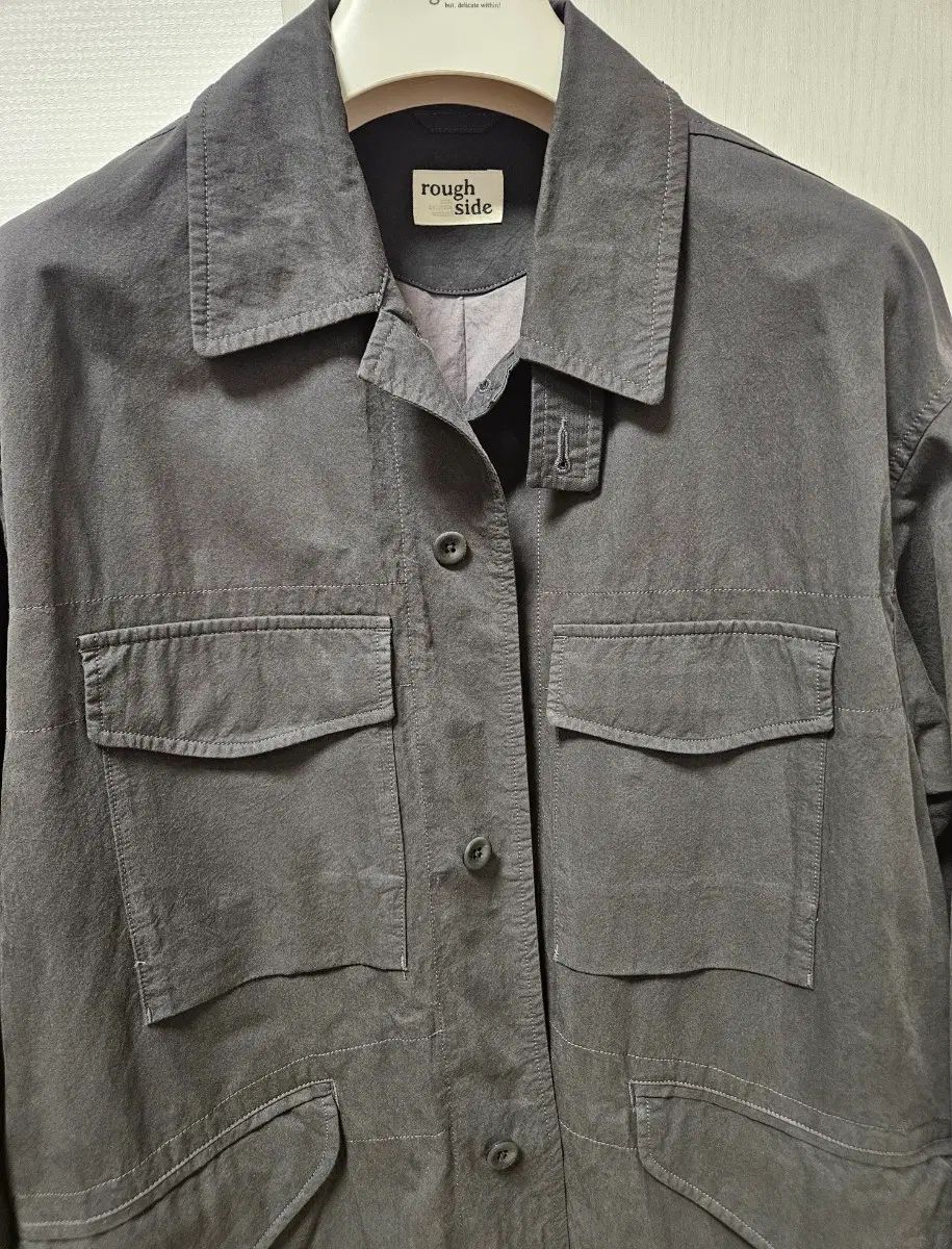 ROUGH SIDE BDU アッシュブラック ジャケット L