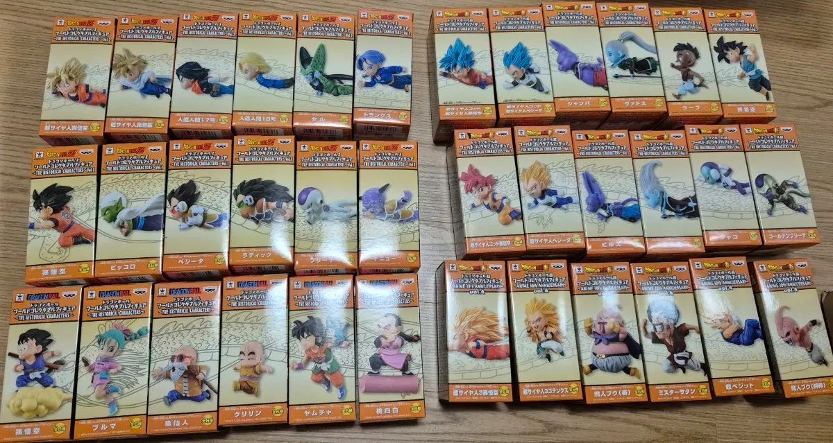 ドラゴンボール ワールドコレクタブル 30周年 出品 (フルセット)