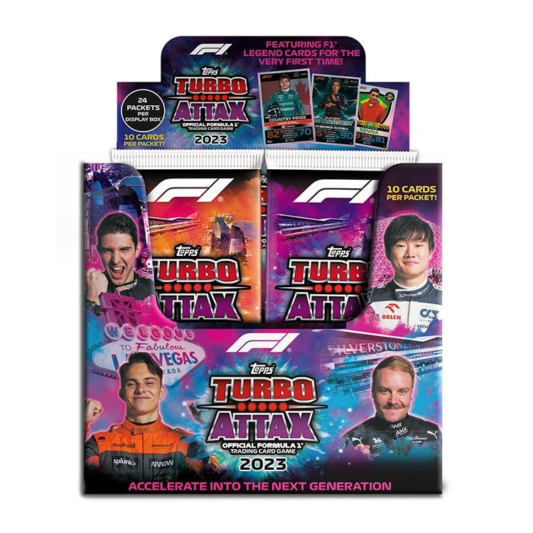 F1ターボアタックストレーディングカードブースターボックス。送料無料 73f75409 15,840円