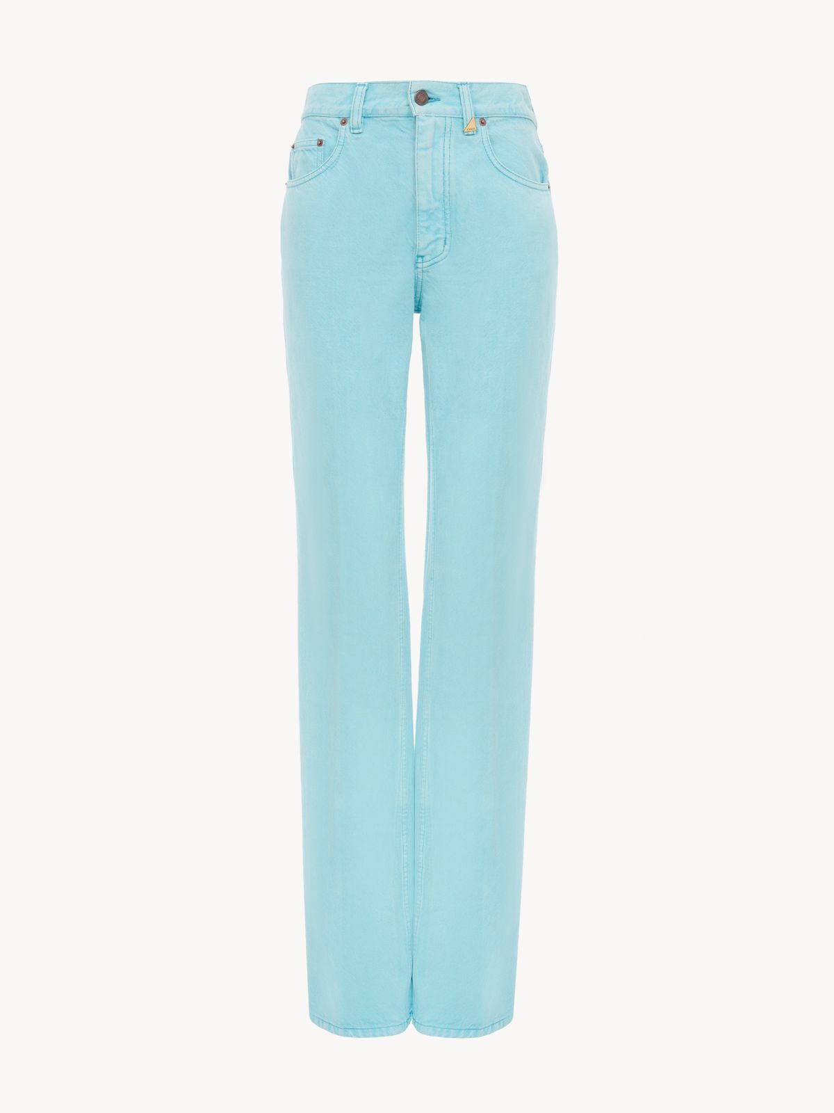 Chloé Chloé Straight jeans in cotton denim