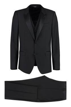 Dolce & Gabbana Three-piece suit in wool and silk 211,050円
