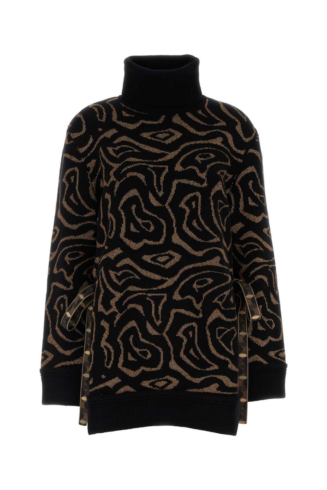 Emilio Pucci H.n. sweater - labirinto lurex jacquard