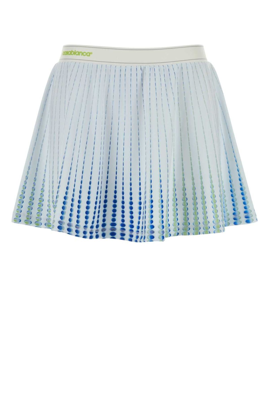 CASABLANCA Casablanca Tennis printed racer skirt
