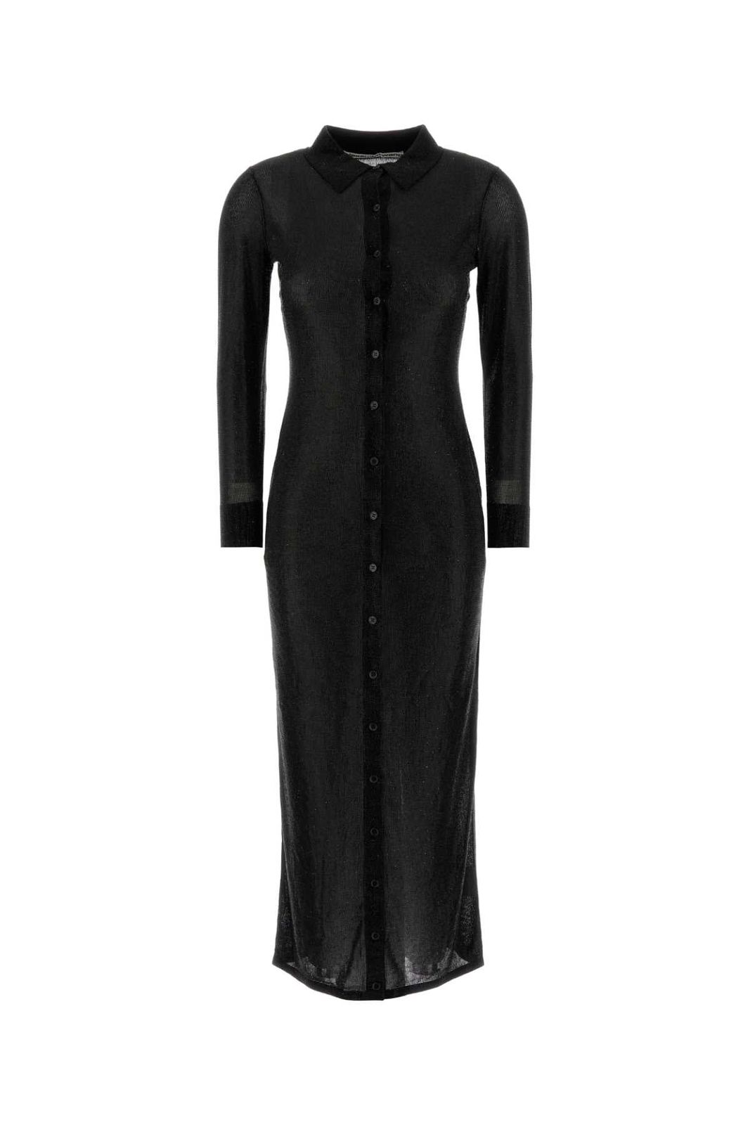 ALEXANDER WANG Alexander Wang Ls polo full length dress w